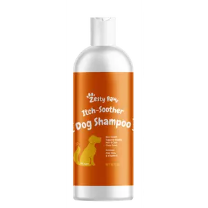 Zesty Paws Itch-Soother Dog Shampoo for All Breeds - Gentle & Effective Ingredients for Squeaky Clean Bath Time