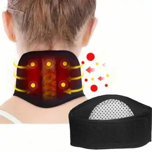 Heated Neck Pillow & Massage Cushion, Dual Function Warmth & Muscle Relaxation, Adjustable Strap, Soft Polyester Fabric, Perfect Gift, Neck Shoulder Relaxer