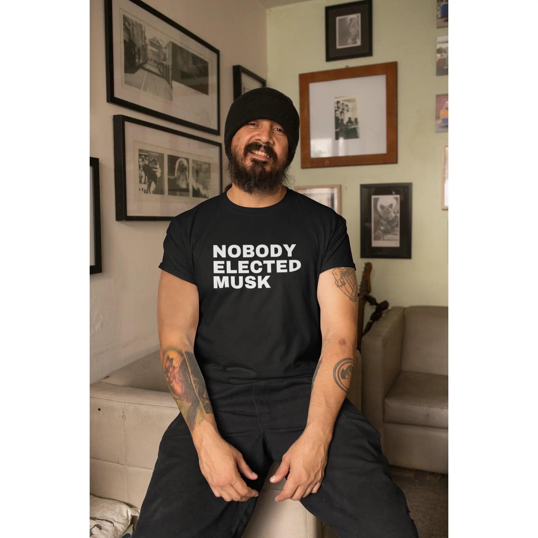 Nobody Elected Musk T-Shirt