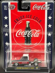 M2 Machines 1976 GMC Sierra Grande 15 - Custom - Coca-Cola 1:64 Scale Model A61 25-24 New Release!
