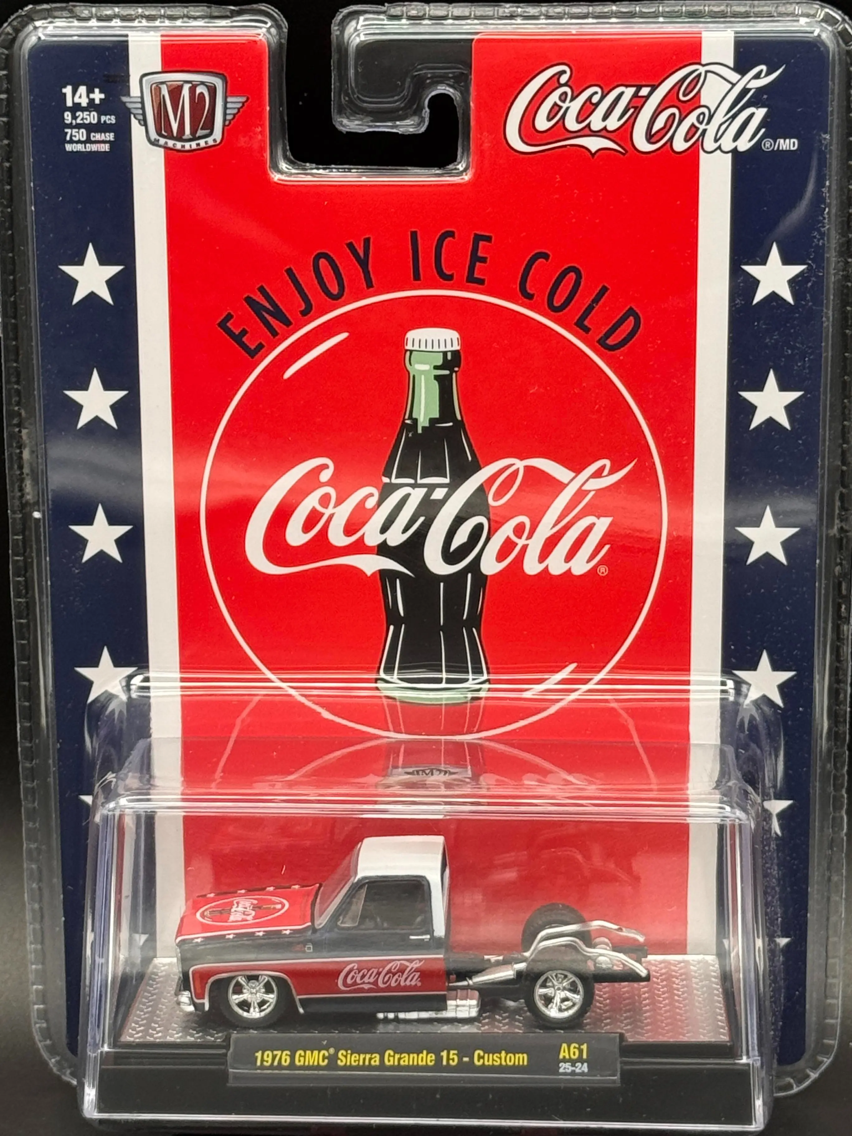 M2 Machines 1976 GMC Sierra Grande 15 - Custom - Coca-Cola 1:64 M2 Machines 1976 GMC Sierra Grande 15 - Custom - Coca-Cola 1:64