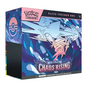 Pokemon English ME04 Chaos Rising Elite Trainer Box LIVE OPENING