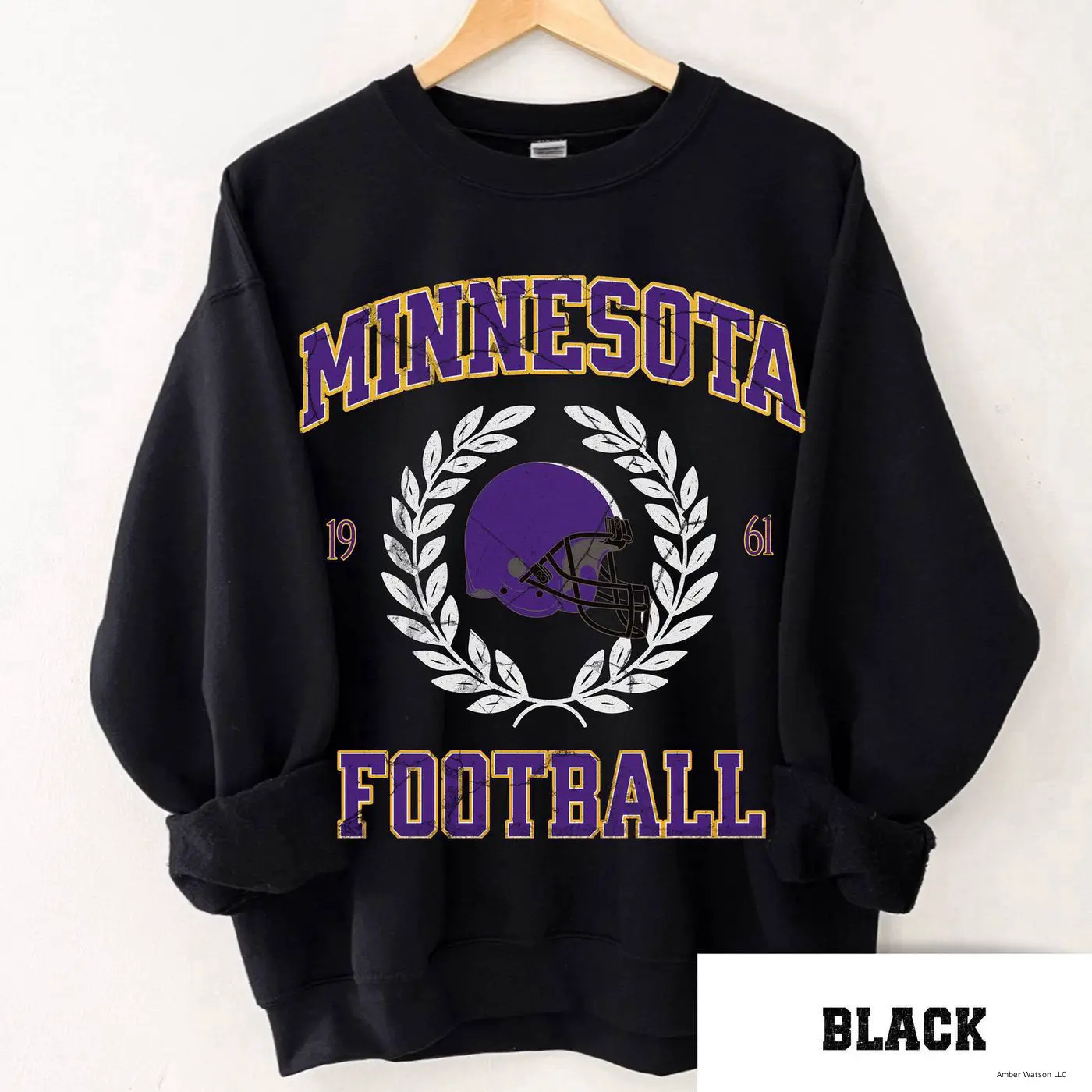 Minnesota Football Sweatshirt, The Vikes Sweatshirt, Vintage Minnesota Crewneck, Viking Sweatshirt, Minnesota Fan, Minnesota Football Shirt