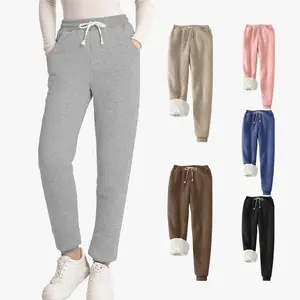 Sweatpants Women, Comfortable Womens Sweatpants, Fleece Womens Joggers (Available in Plus),Winter Warm pants