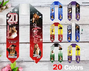Custom Graduation Stole: Personalized Photo Graduation Sash, Class of 2026
