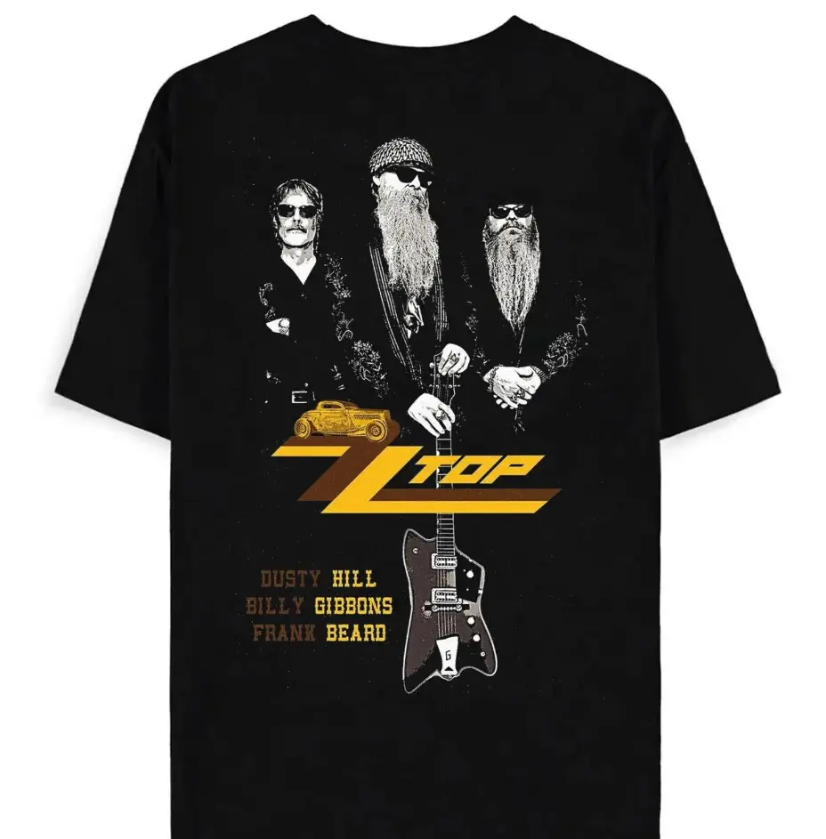 ZZ Top 55 Years 1969 2024 Thank You For The Memories T-Shirt All Colors, Gift for Women Men, Made In USA, US Size S-6XL, 100% cotton, Classic Fit, Unisex T-Shirt