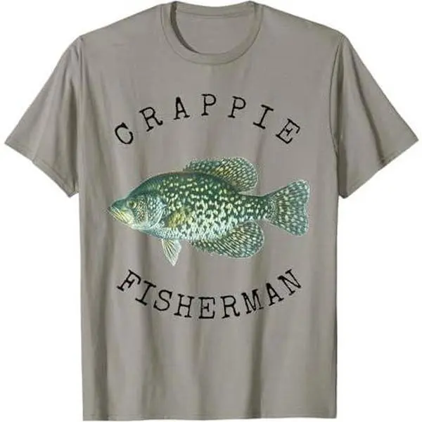 CRAPPIE FISHING T SHIRT CRAPPIE FISHING