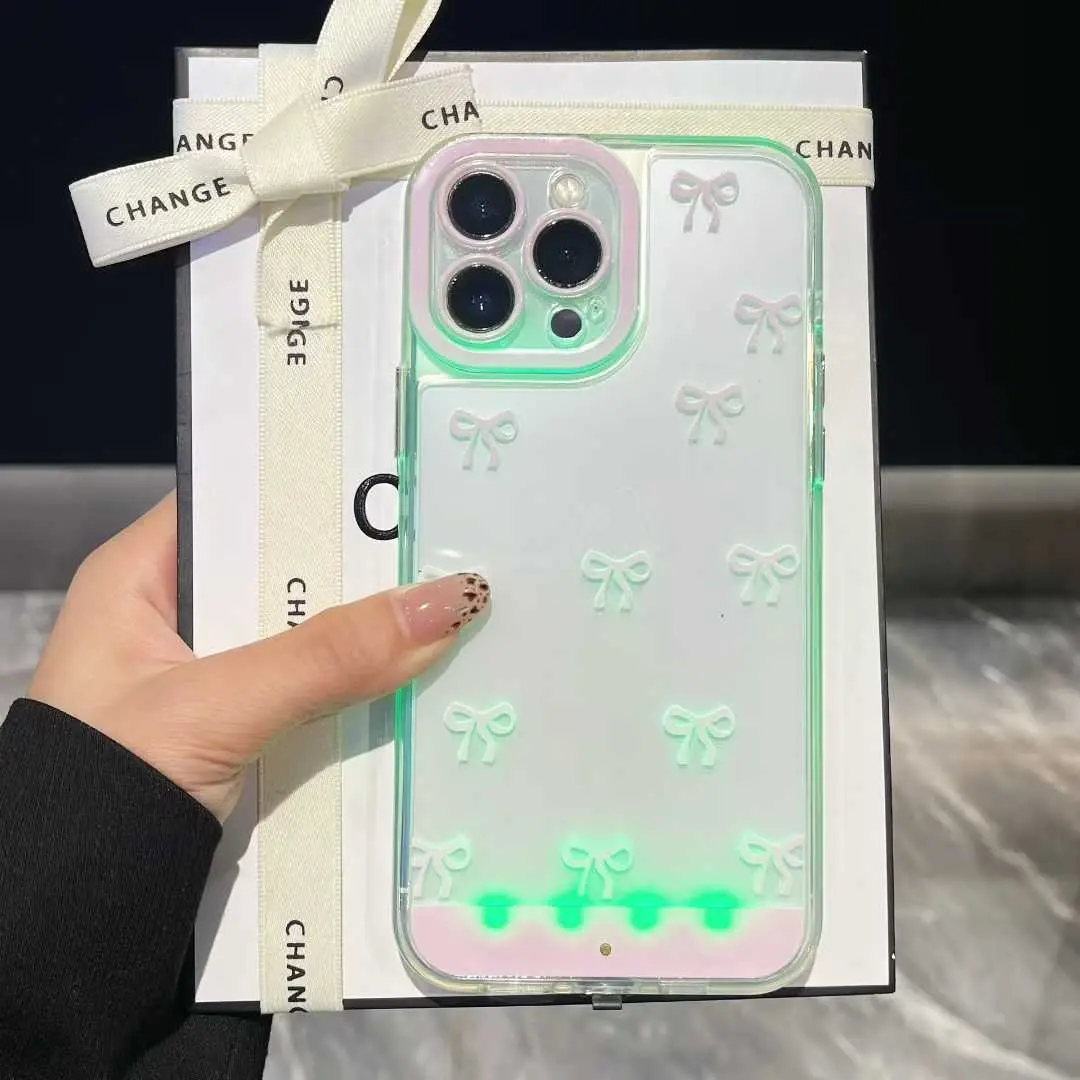 Vibrant LED Bow Phone Case for iPhone 17-11 Pro/max/plus, Stylish  Protective Cover, Protection, Unique Design for Daily Use, Aesthetic,  Casing - TikTok Shop