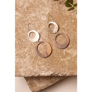 Moon Long Earrings