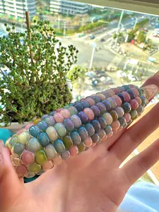 50+ Glass Gem Corn Seeds Non-GMO Popcorn Delicious Jewel-Toned, Glass-Like Kernels, Grown in USA. RareBeautiful Rainbow Colored Heirloom Corn Seeds to Grow,Ornamental and Edible, - Very Unique and Rare Vegetable Seeds.