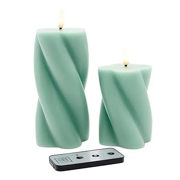 South Street Loft Set of 2 LED Candles with Remote