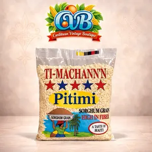Ti-Machann’n Pitimi Sorghum Grain High in Fiber - A Taste of Haiti - Caribbean Vintage Boutique