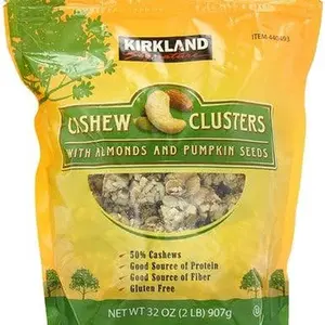KIRKLAND SIGNATURE Cashew Clusters, 32 Ounce