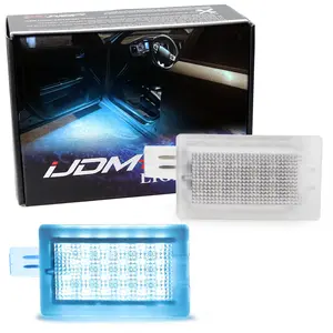 iJDMTOY Aqua Ice Blue 18-SMD Full LED Under Side Door Courtesy Lights, Footwell Lights, For Dodge Charger Challenger Dart Stratus Magnum Avenger, Chrysler 200 300 Sebring
