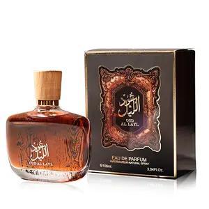 Dubai Royalty Men's Arabian Perfume 3.38oz Long-Lasting Luxurious Middle Eastern Cologne Agarwood Woody Notes Rose Musk Saffron Elegant Amber Bottle Signature Scent Social Perfume Sophisticated