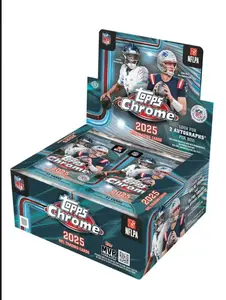 2025 Topps Chrome Football Hobby Jumbo Trading Cards outdoorfun