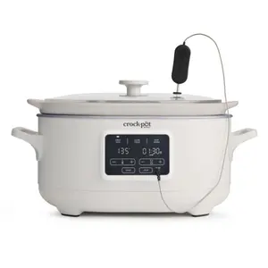 Crockpot Programmable 6-Quart Slow Cooker with Sous Vide, Oat Milk