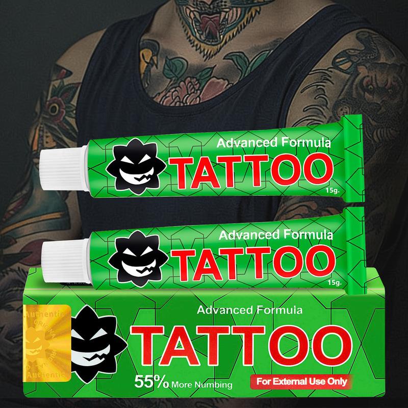 TKTX Tattoo Numbing Cream, for Tattoos & Hair Removal ,Soothes Skin During Tattooing, Microneedling, Waxing | Fast-Acting & External Use,10g Pain Relief Cream with Lecithin.