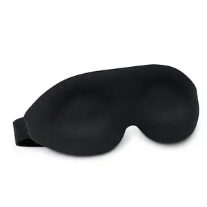 Zero Pressure 3D Design: Eye mask based on ergonomics. The contours of the eyes area are deeper and your eyes can move freely. No pressure on eyes, protects your eye makeup and eyelashes. Blackout Sleep Mask