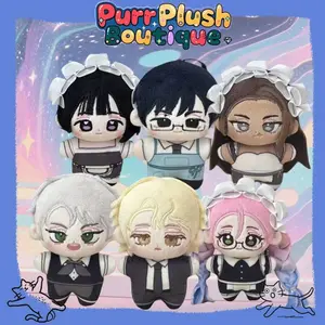 2026 new Alien Stage Anime Plush 10cm Keychain Ivan Sua Hyuna Cotton Doll Pandents Peripherials Cute Figure Decoration Kids Gifts XMAS