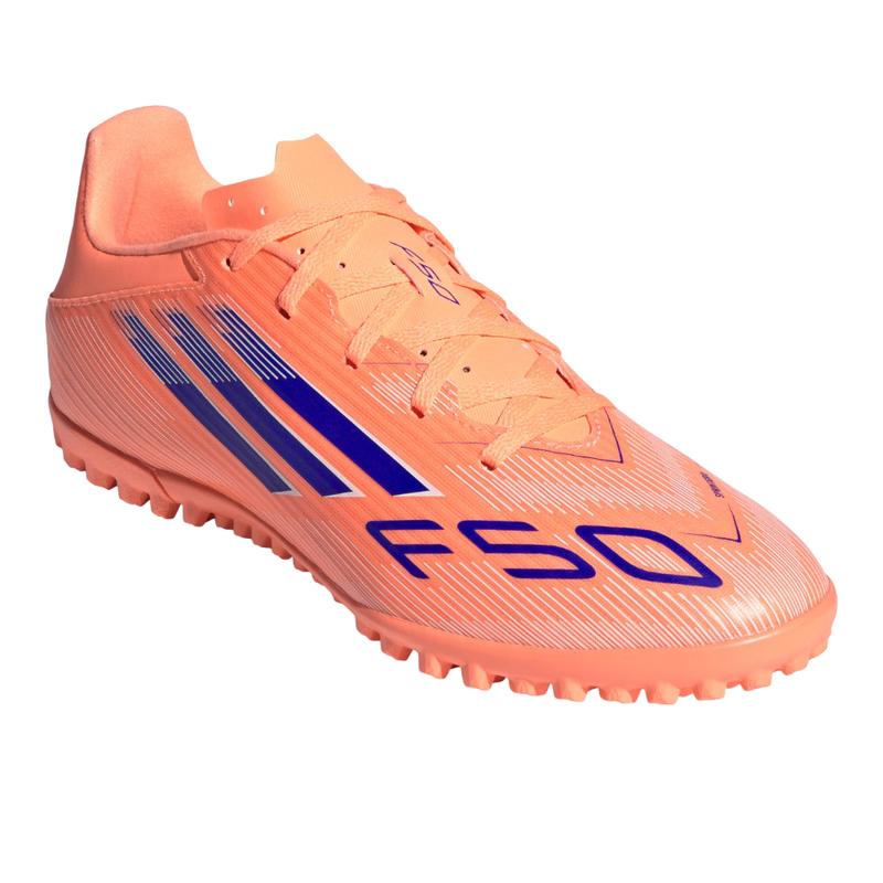 adidas Mens F50 Club Turf Football Sneakers Shoes - Orange