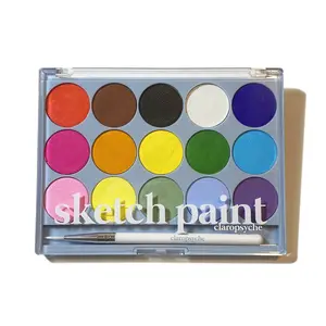 Claropsyche + Sketch Paint + Water-Activated Face Paint + Makeup Face Makeup Sets Lip Makeup Sets Eye Makeup Set