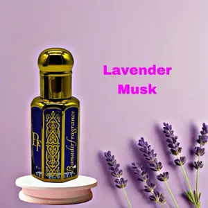 Lavender Musk Al Tahara Concentrated Oil Perfume 12 ml by Banadirfragrance - long lasting