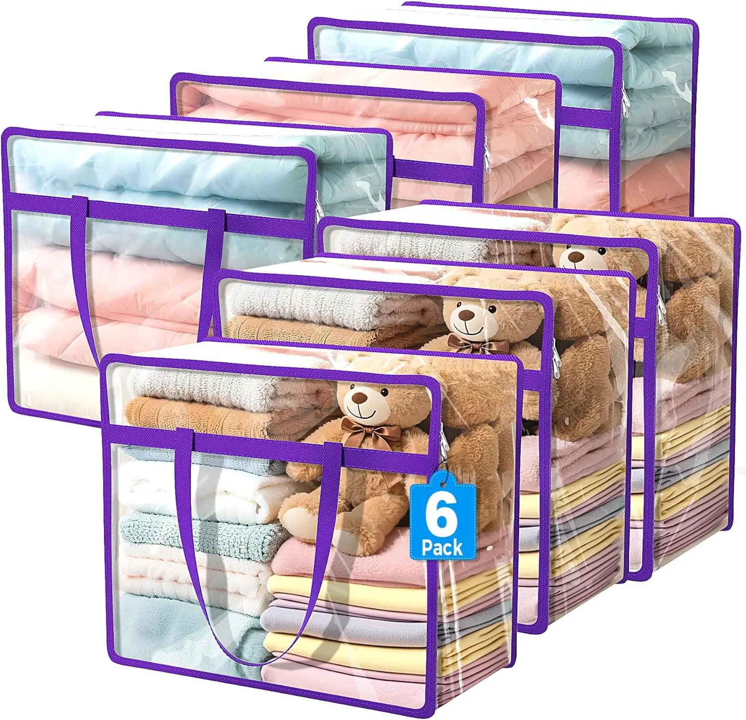 Blanket Storage - Stylish & Functional Blanket Holder for Cozy Living Spaces 6pk