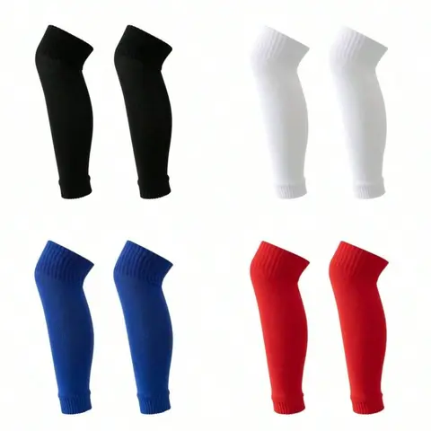 1 Pair Pressure Football Socks, Unisex Compression Leg Guards, Sports Breathable Calf Socks, Leg Covers, Football Accessories