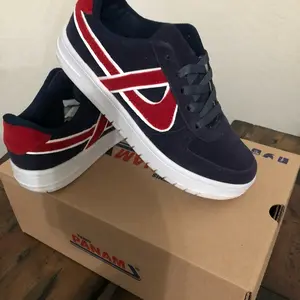 PANAM Meztli design liberty sneakers red, white and blue colors.