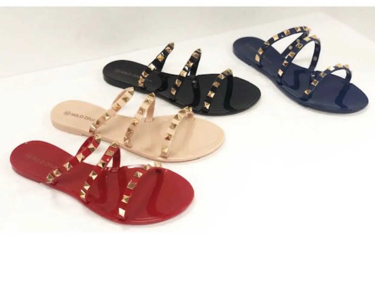 Stud sandals