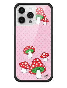 Wildflower Cases - Shrooms, Limited Edition iPhone Case | Accessories Durable Protection Protective Rubber Mushroom Pink Trendy Fun