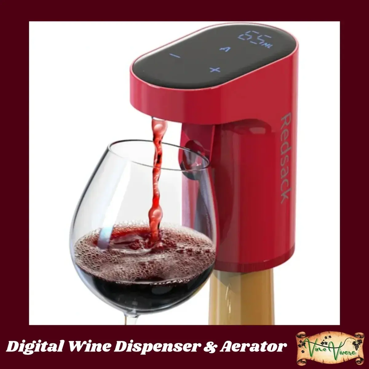 DIGITAL WINE DISPENSER & AERATOR DIGITAL WINE DISPENSER & AERATOR