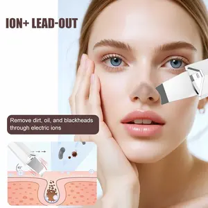 HHome Skin Cleansing Scraper, 4-in-1 Facial Cleansing Tool, Pore Cleanser, Serum Infusion Device, Deep Cleansing Scraper with Type-C Charging Cable