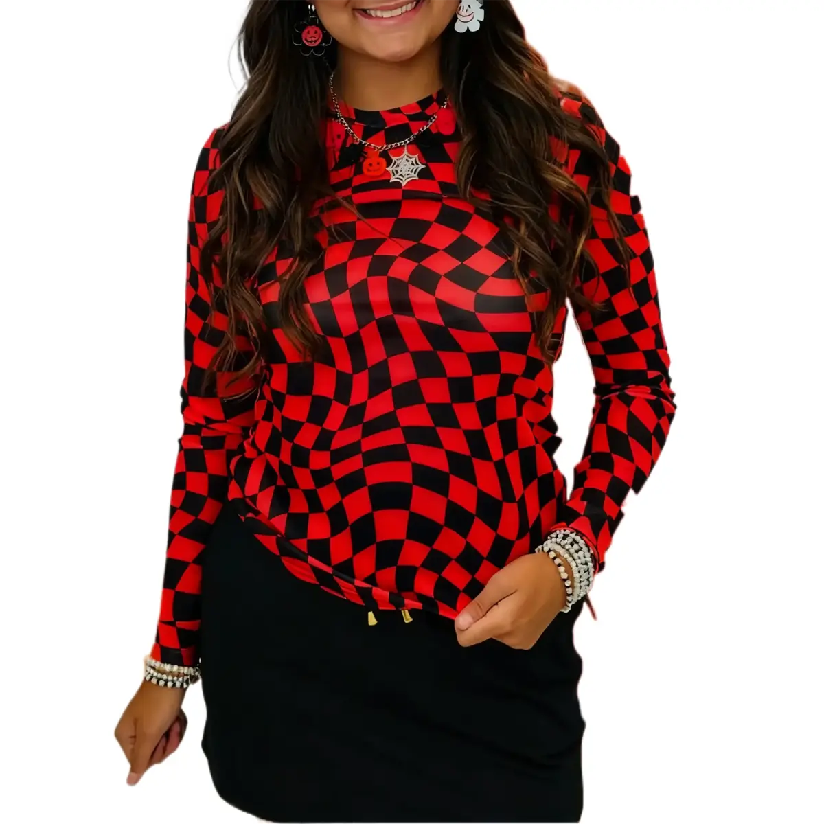 Red And Black Checkerboard