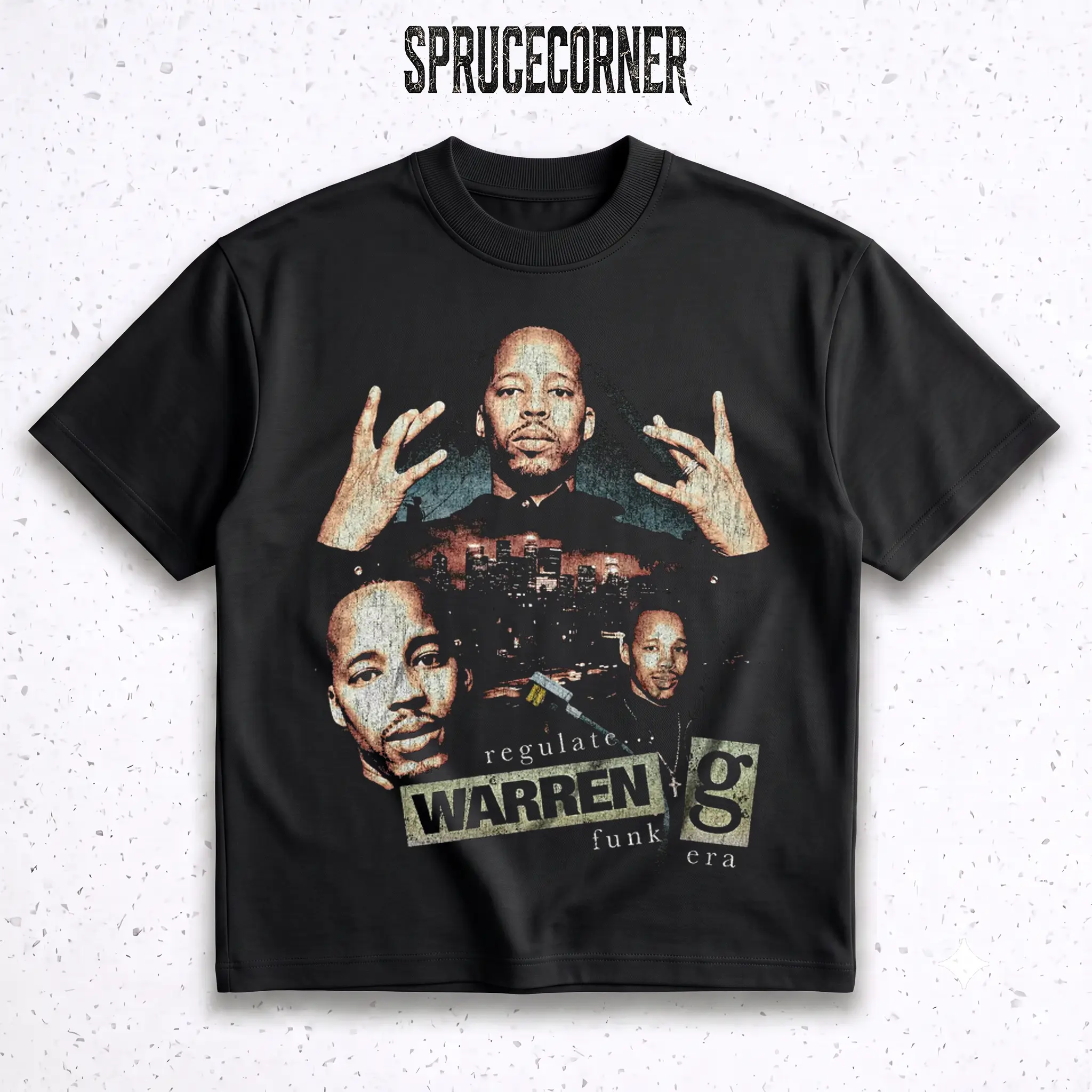 Warren G Regulate T-Shirt, G Funk Era LA Vintage Graphic Tee, Hip Hop Rap Shirt, Gift for Hip Hop Fans, Retro 90s Streetwear Cotton Tee, Rap Music Merch, Vintage Casual Style Gift