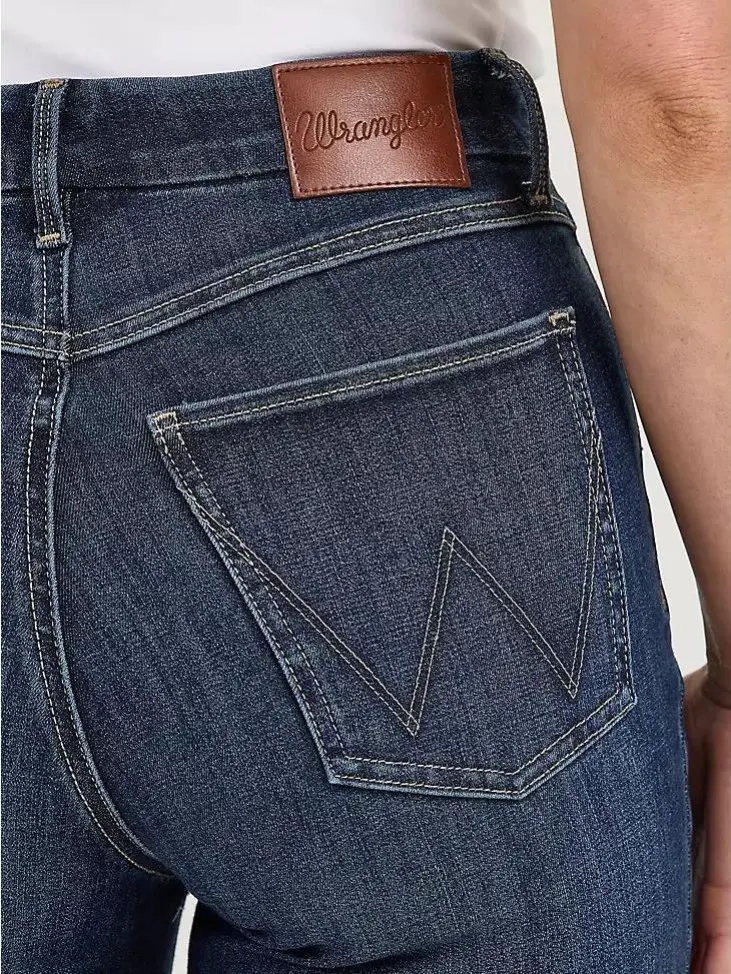 WOMEN'S WRANGLER BESPOKE ALEXANDRA HIGH RISE TROUSER JEAN - 112367600