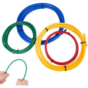 4 count Conditioning Copper Tubing Pipe Extension 1/4" 3/8" 1/2" 5/8" Sizes AC Copper Pipe Bender for HVAC Refrigerator Repair Tube Bender Set