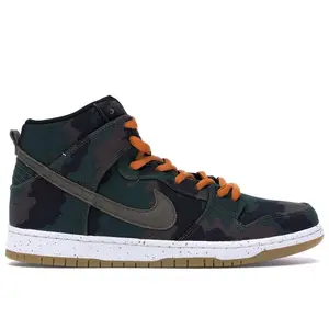 Nike Men's SB Dunk High FiveOneO Camo, from StockX