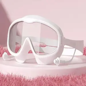 Adult Glacier Swimming Goggles, Durable Swim Gear for Adults, Comfortable Fit for All-Day Use, Ideal for Pool & Beach