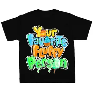 Plus Size Graphic Tee “Your favorite fluffy person” Tshirt big and tall Stylish