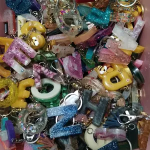 Letter Keychain Pull- Pull and Claim letter keychains