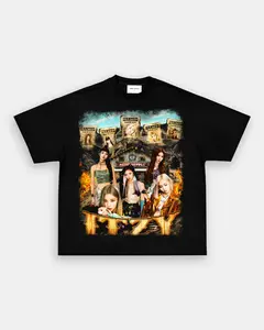 Itzys Tee T-shirt Vintage Rap Hip Hop Music Unisex T-shirt Creewneeck Madee Using 100% Us Cotton & Printeed In Thee Usa