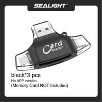 black*3 pcs (Memory Card NOT Included)