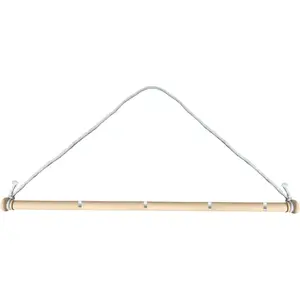 Tapestry Hangers Wooden Tapestry Hanging Telescopic Rod Adjustable Wood Tapestries Hanging Rod 16-28 Inch Tapestries Wall Hanging Rods Rug Hangers for Walls
