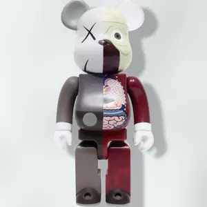 Bearbrick x Kaws x Dissected x Brown - 400%