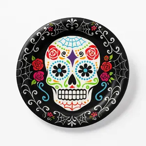 Day of the Dead 6.75" Paper Plates