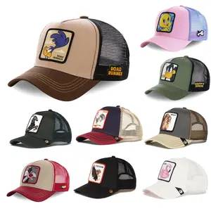 Animal Baseball Cap Cartoon Sunscreen Mesh Embroidered Unisex Goorin Bros Adjustable Snapback Trucker Hat outdoor hat