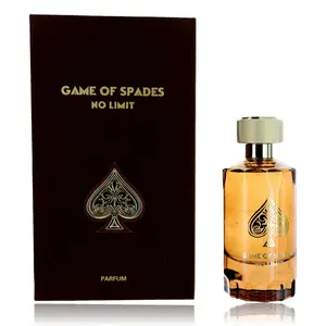 Game of Spades No Limit by Jo Milano - 3.4 oz Parfum Spray Unisex Fragrance with Milk Chocolate, Coconut, Coffee, Rosemary Notes