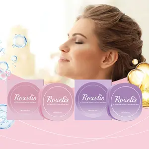 Roxelis Rose Lavender Solid Perfume Balm, Elegant Fresh Silky Light Fragrance, Floral Lavender Scent, Portable Pocket Size, Ideal for Daily Use